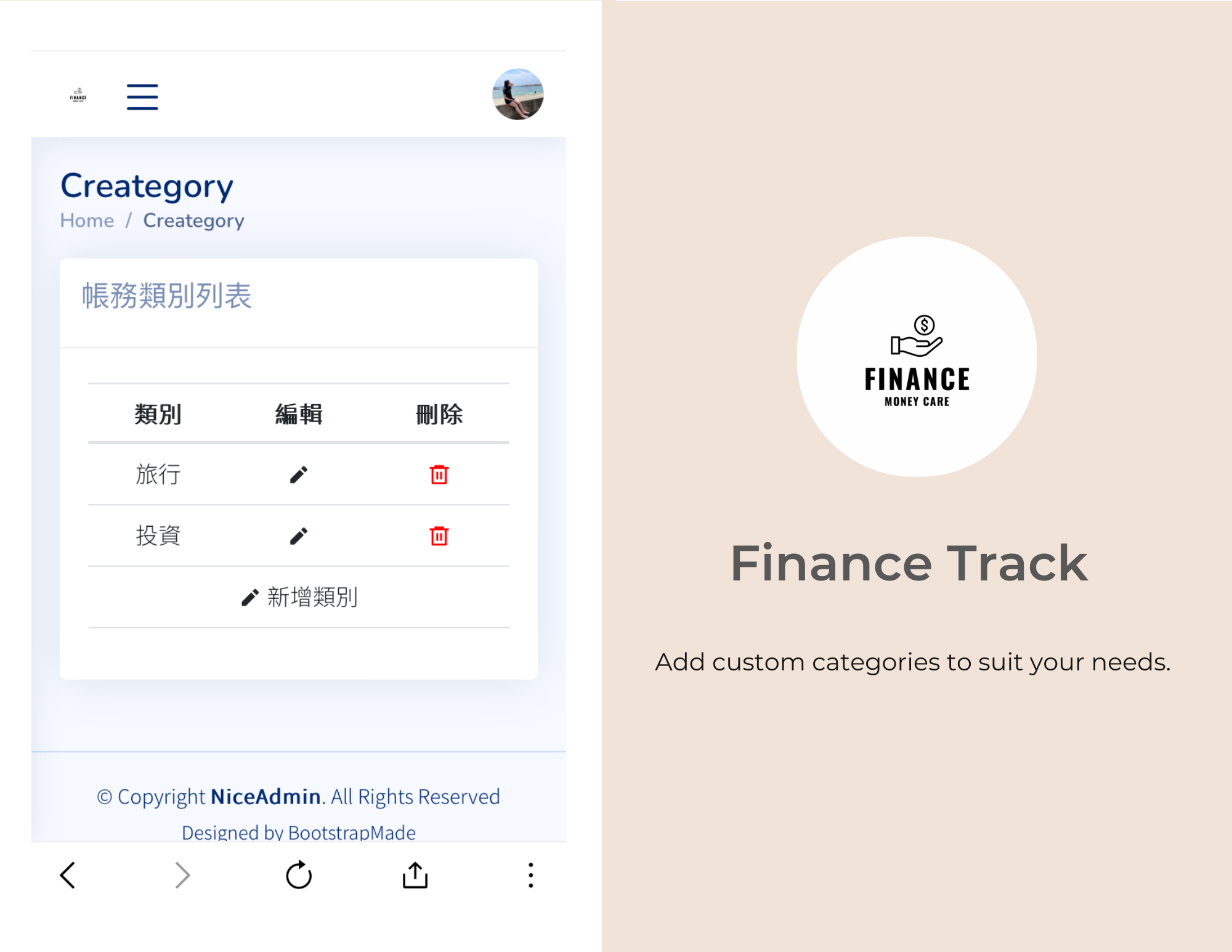自定義類別示意圖